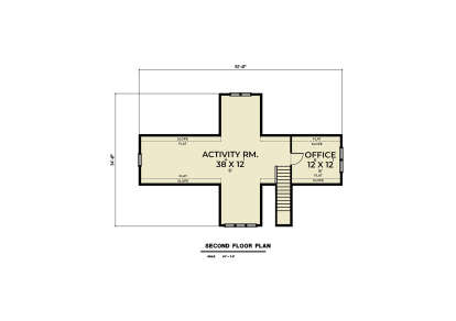Second Floor for House Plan #2464-00114