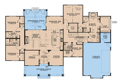 House Plan House Plan #29547 Drawing 1