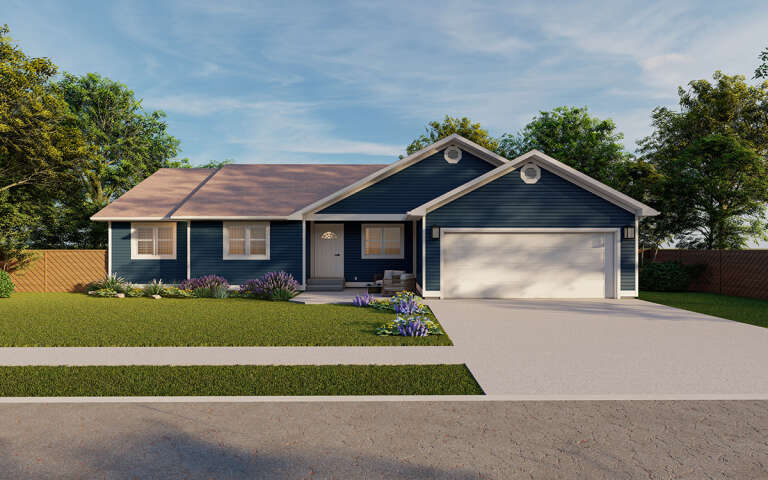 House Plan House Plan #29548 Front Elevation