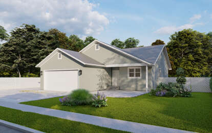 Traditional House Plan #2802-00236 Elevation Photo