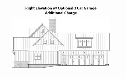 Modern Farmhouse House Plan #009-00367 Elevation Photo