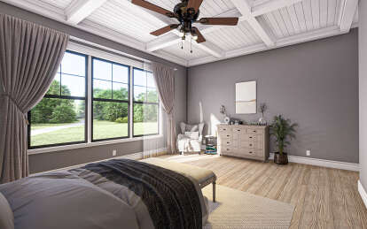 Modern Farmhouse House Plan #009-00367 Additional Photo