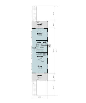 Main Floor for House Plan #028-00195