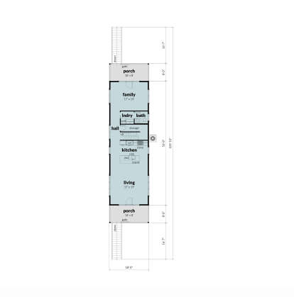 Main Floor for House Plan #028-00196