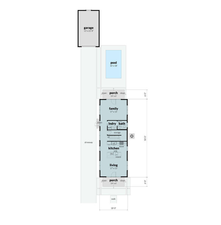 House Plan House Plan #29555 Drawing 1