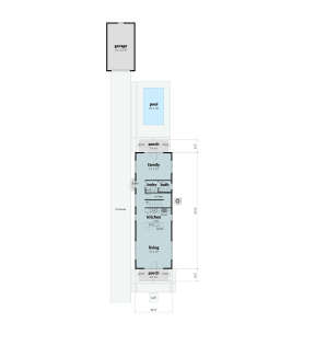 Main Floor  for House Plan #028-00199