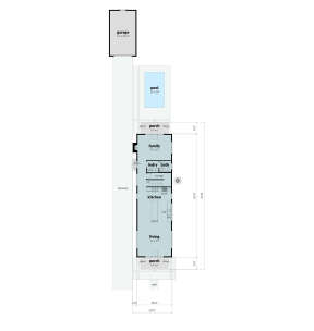 Main Floor  for House Plan #028-00200