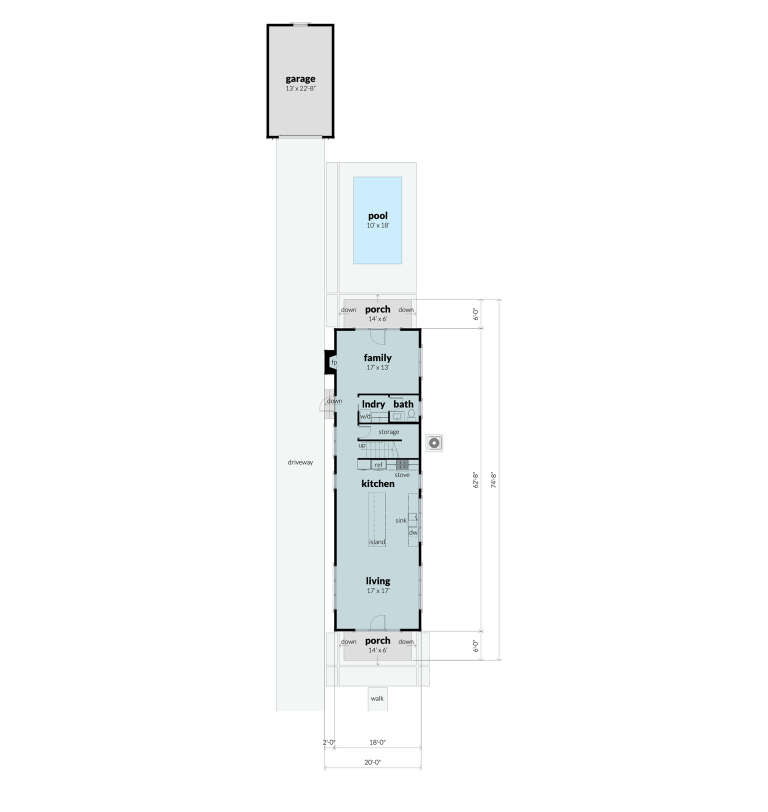 House Plan House Plan #29557 Drawing 1