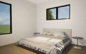 Narrow Lot House Plan #028-00200 Additional Photo