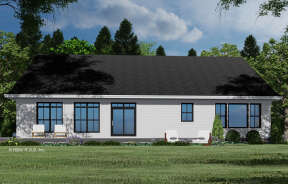 Modern Farmhouse House Plan #098-00400 Elevation Photo