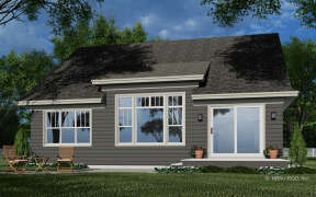 Craftsman House Plan #098-00402 Elevation Photo