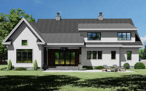Craftsman House Plan #098-00408 Elevation Photo