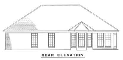 Country House Plan #110-00064 Elevation Photo