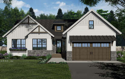 House Plan House Plan #29572 Front Elevation