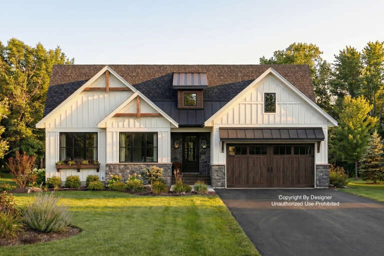 House Plan House Plan #29572 Front Elevation