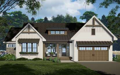 House Plan House Plan #29573 Front Elevation 