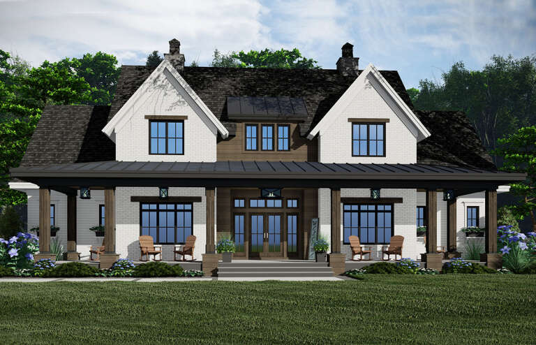 House Plan House Plan #29579 Front Elevation 