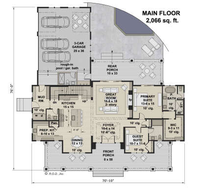 House Plan House Plan #29579 Drawing 1