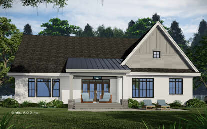 Craftsman House Plan #098-00419 Elevation Photo