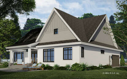Craftsman House Plan #098-00419 Elevation Photo