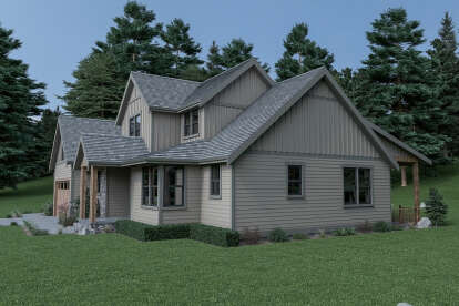 Craftsman House Plan #2464-00115 Elevation Photo