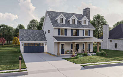 Traditional Plan: 2,235 Square Feet, 3 Bedrooms, 2.5