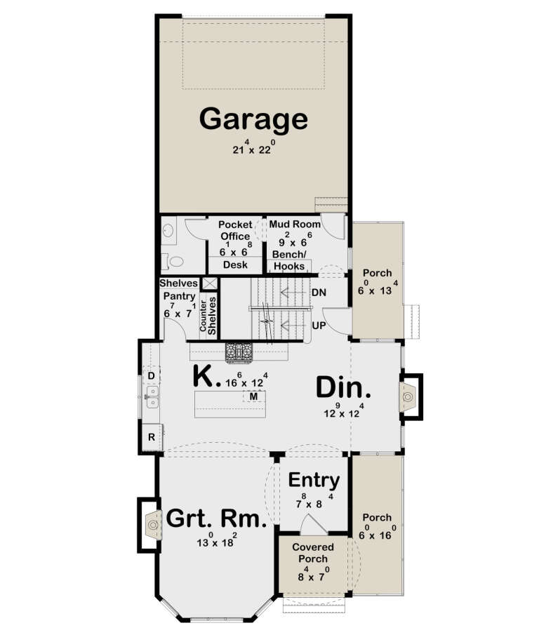 House Plan House Plan #29585 Drawing 1