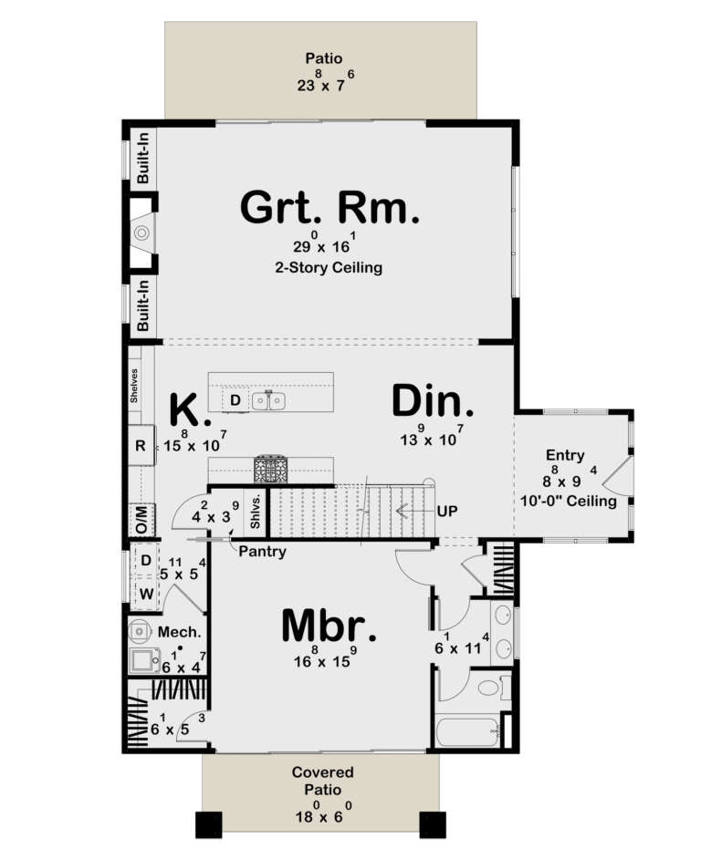 House Plan House Plan #29586 Drawing 1