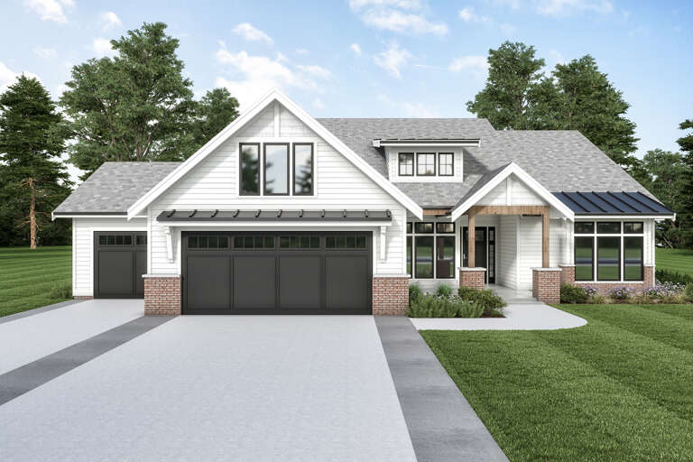 House Plan House Plan #29589 Front Elevation 