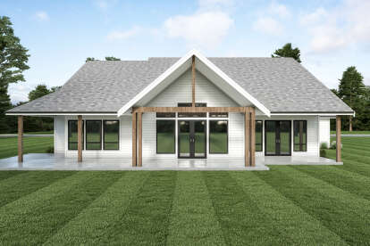 Craftsman House Plan #2464-00116 Elevation Photo