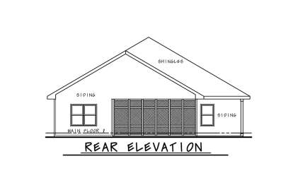 Modern Farmhouse House Plan #402-01805 Elevation Photo