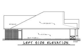 Modern Farmhouse House Plan #402-01805 Elevation Photo