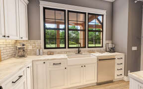Modern Farmhouse House Plan #009-00368 Additional Photo