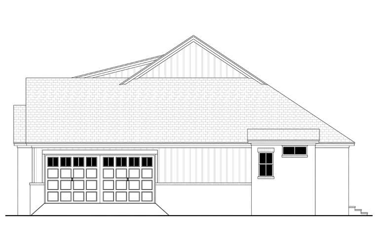 Modern Farmhouse House Plan #041-00337 Elevation Photo