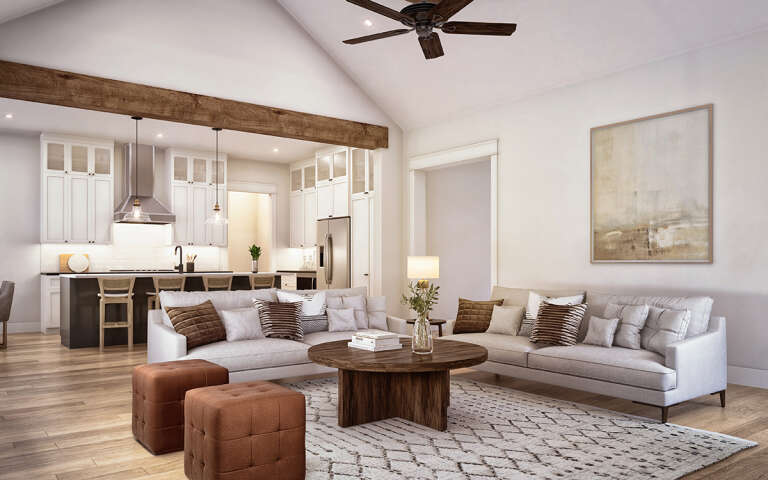 Modern Farmhouse House Plan #041-00337 Additional Photo