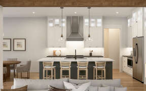 Modern Farmhouse House Plan #041-00337 Additional Photo