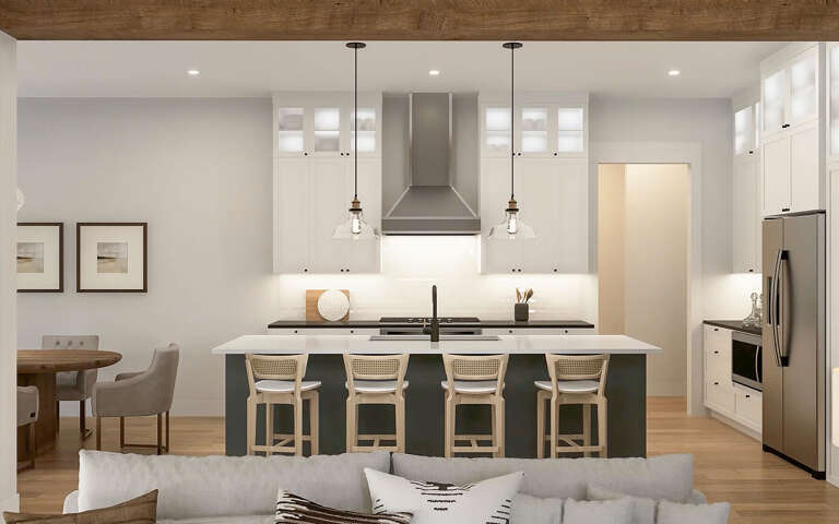 Modern Farmhouse House Plan #041-00337 Additional Photo