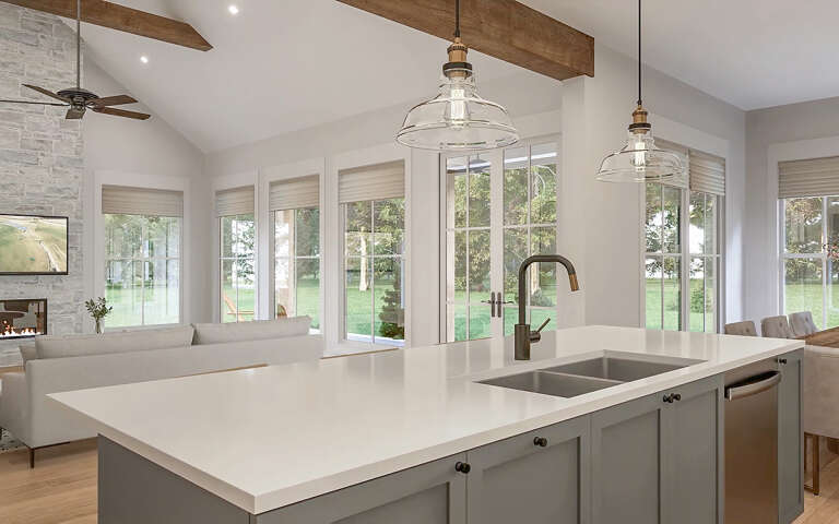 Modern Farmhouse House Plan #041-00337 Additional Photo