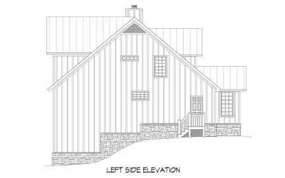 Mountain House Plan #940-00856 Elevation Photo