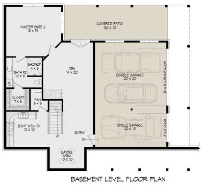 Basement for House Plan #940-00856
