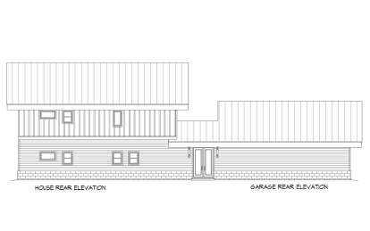 Modern House Plan #940-00858 Elevation Photo