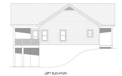 Mountain House Plan #940-00859 Elevation Photo