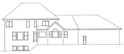 Traditional House Plan #098-00047 Elevation Photo