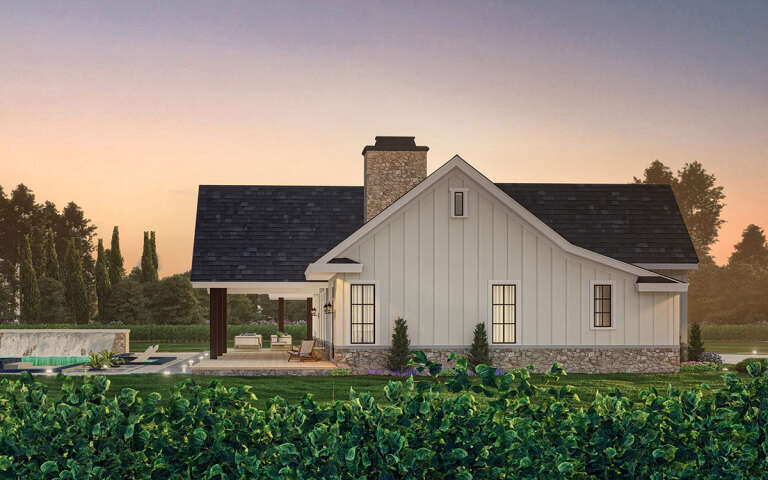 Craftsman House Plan #4195-00059 Elevation Photo