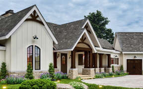 Craftsman House Plan #4195-00059 Elevation Photo