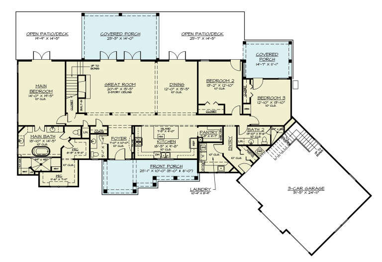 House Plan House Plan #29601 Drawing 1