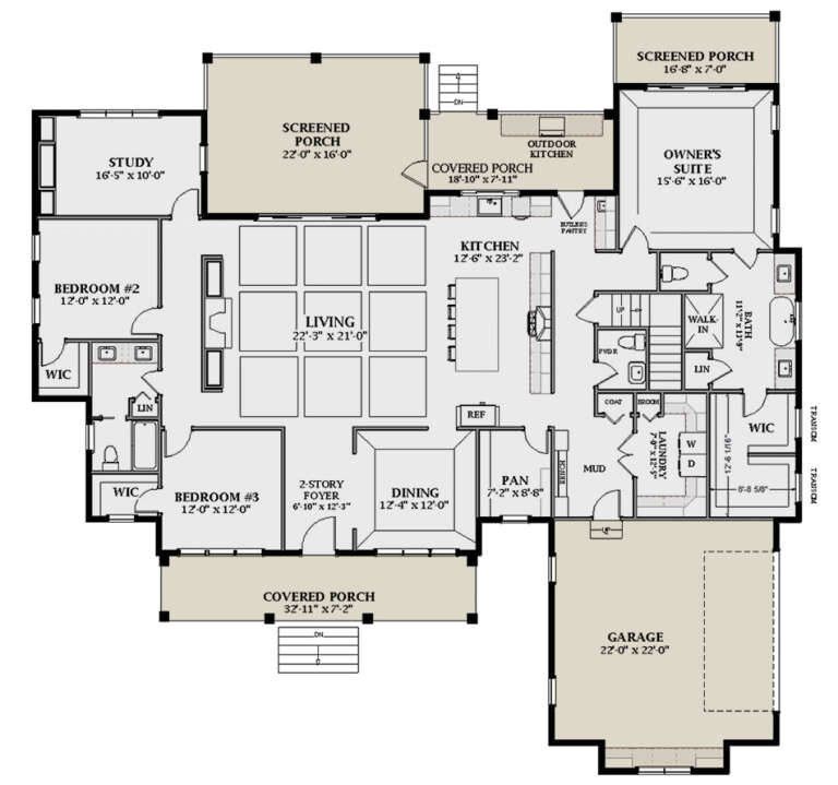 House Plan House Plan #29603 Drawing 1