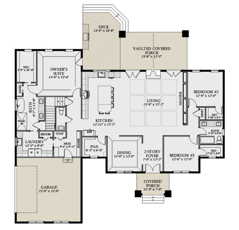 House Plan House Plan #29605 Drawing 1