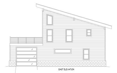 Modern House Plan #940-00860 Elevation Photo