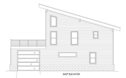 Modern House Plan #940-00860 Elevation Photo